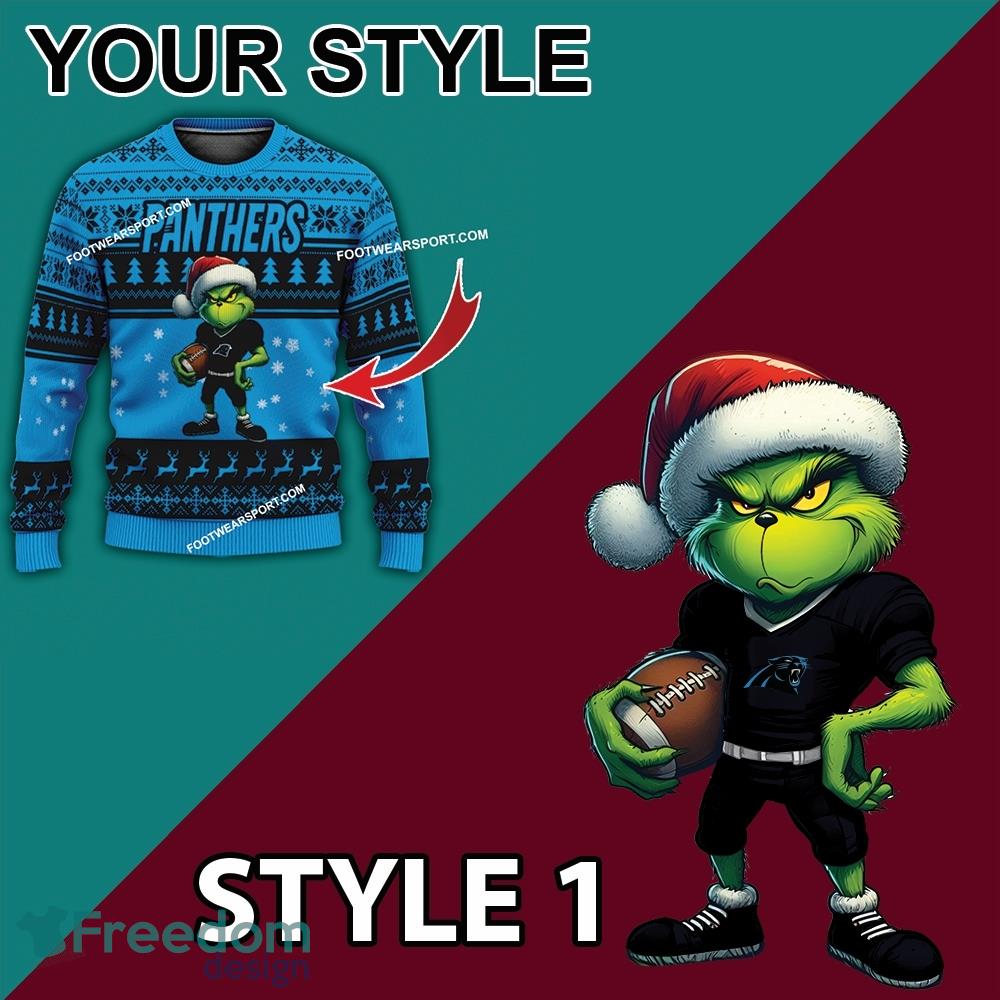 multi-style-grinch-carolina-panthers-knitted-christmas-sweater-aop-gift-for-men-and-women-2.jpg Multi Style Grinch Carolina Panthers Knitted Christmas Sweater AOP Gift For Men And Women - Grinch Carolina Panthers Ugly Christmas Sweater Photo 3