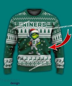 Multi Style Grinch Charlotte 49ers Ugly Christmas Sweater Gift For Men And Women