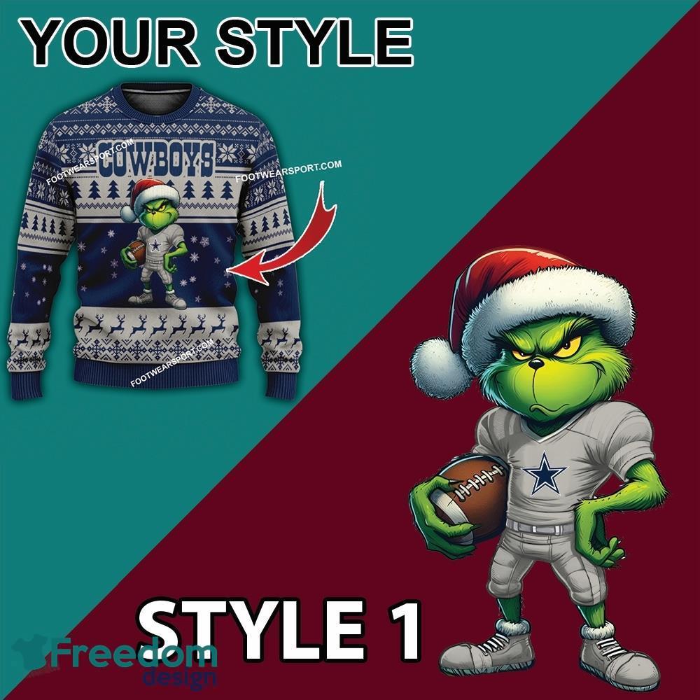 multi-style-grinch-dallas-cowboys-ugly-christmas-sweater-gift-for-adult-2.jpg Multi Style Grinch Dallas Cowboys Ugly Christmas Sweater Gift For Adult - Grinch Dallas Cowboys Ugly Christmas Sweater Photo 3