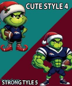 Multi Style Grinch Denver Broncos Ugly Christmas Sweater Gift For Men And Women image Multi Style Grinch Denver Broncos Ugly Christmas Sweater Gift For Men And Women - Grinch Denver Broncos Ugly Christmas Sweater Photo 5