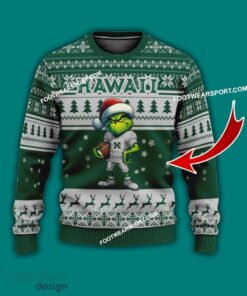Multi Style Grinch Hawaii Rainbow Warriors Ugly Xmas Sweater Gift For Men And Women