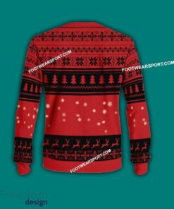Multi Style Grinch Ohio State Buckeyes Knitted Xmas Sweater Gift For Adult - Grinch Ohio State Buckeyes Ugly Christmas Sweater Photo 2