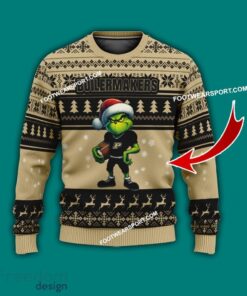 Multi Style Grinch Purdue Boilermakers Knitted Christmas Sweater Gift For Men And Women