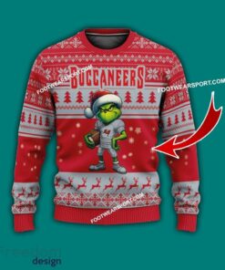 Multi Style Grinch Tampa Bay Buccaneers Ugly Xmas Sweater Gift For Men And Women