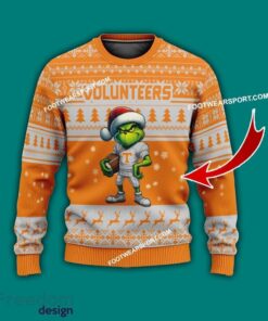 Multi Style Grinch Tennessee Volunteers Knitted Christmas Sweater Gift For Men And Women Multi Style Grinch Tennessee Volunteers Knitted Christmas Sweater Gift For Men And Women