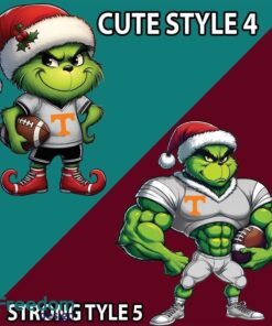 Multi Style Grinch Tennessee Volunteers Knitted Christmas Sweater Gift For Men And Women image Multi Style Grinch Tennessee Volunteers Knitted Christmas Sweater Gift For Men And Women - Grinch Tennessee Volunteers Ugly Christmas Sweater Photo 5