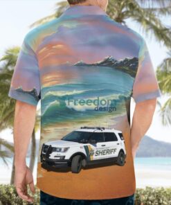 Multnomah County, Oregon, Multnomah County Sheriff Office Hawaiian Shirt Product Photo 2