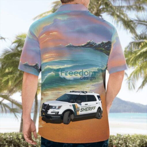 Multnomah County, Oregon, Multnomah County Sheriff Office Hawaiian Shirt Product Photo 2