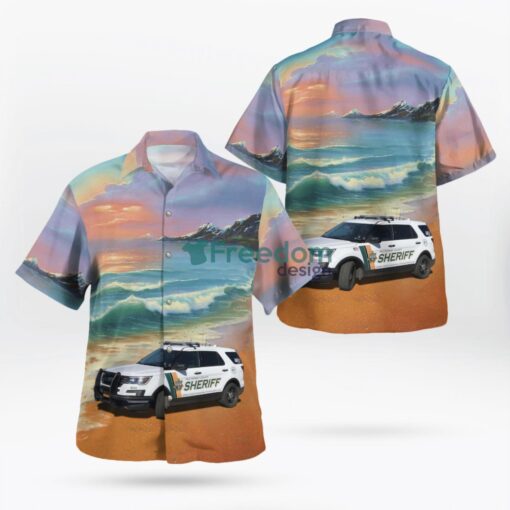 Multnomah County, Oregon, Multnomah County Sheriff Office Hawaiian Shirt Product Photo 1