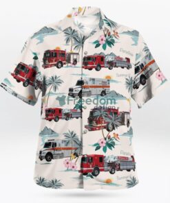 Nashville, Tennessee, Nashville Fire Department Hawaiian Shirt Product Photo 3