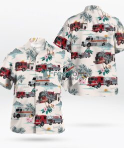 Nashville, Tennessee, Nashville Fire Department Hawaiian Shirt Product Photo 1