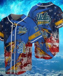 NCAA Ucla Bruins Logo Design Baseball Jersay Shirt Full Print Product Photo 1