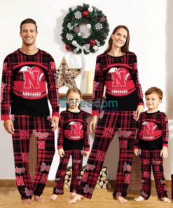 Nebraska Cornhuskers Custom Name Pajamas Set For Family Sport Team Pajamas Christmas Gift Product Photo 1