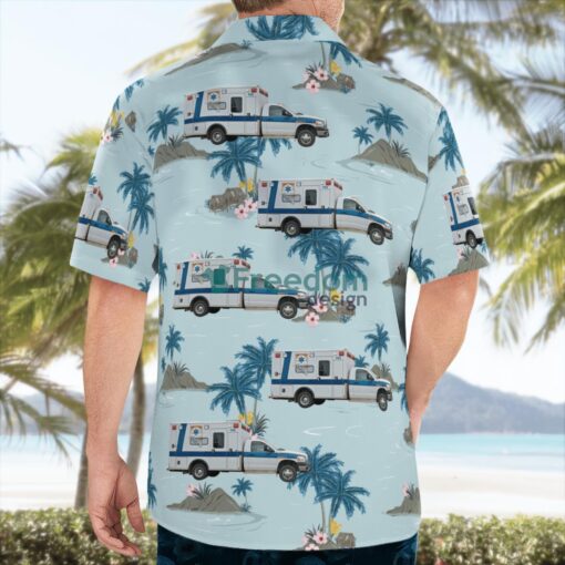 Nevada, Elko County EMS Hawaiian Shirt Product Photo 2