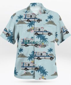 Nevada, Elko County EMS Hawaiian Shirt Product Photo 3