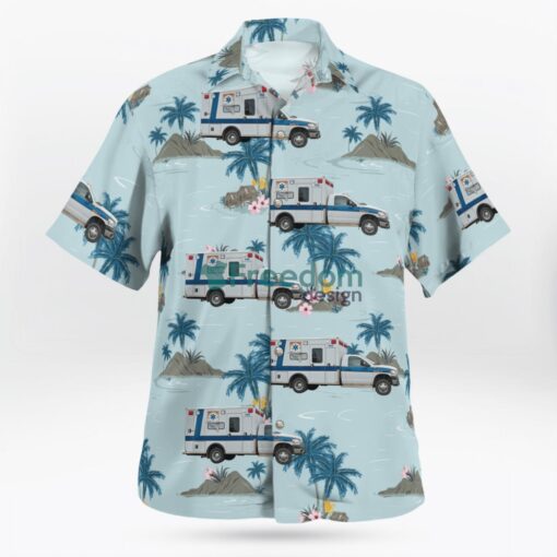 Nevada, Elko County EMS Hawaiian Shirt Product Photo 3