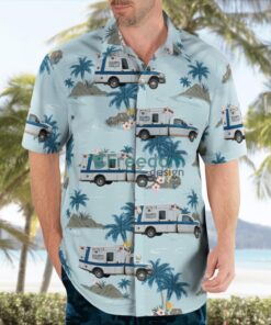 Nevada, Elko County EMS Hawaiian Shirt Product Photo 4