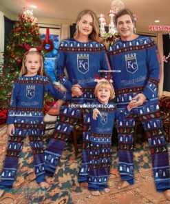 New Design Kansas City Royals Christmas Pajamas Set Gift Family