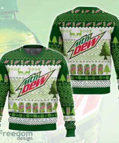 New Design Mountain Dew Ugly Xmas Sweater AOP Gift For Men And Women