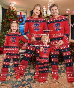 New Design Philadelphia Phillies Christmas Pajamas Set Gift Family