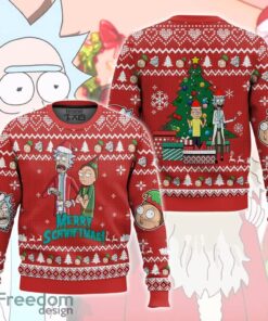 New Design Rick And Morty Merry Swiftmas Ugly Christmas Sweater Gift For Men And Women