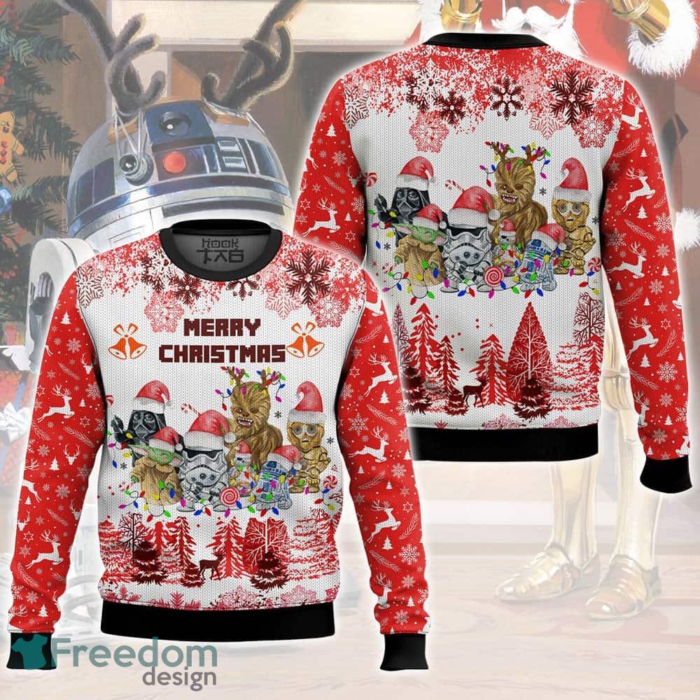 New Design Star Wars Knitted Xmas 3D Sweater Gift For Men And Women image New Design Star Wars Knitted Xmas 3D Sweater Gift For Men And Women - New Design Star Wars Knitted Xmas 3D Sweater Gift For Men And Women