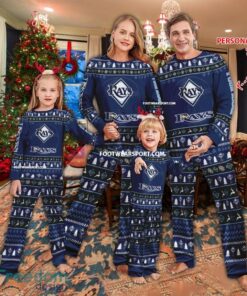 New Design Tampa Bay Rays Christmas Pajamas Set Gift Family