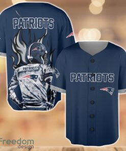 New England Patriots Wave Player Baseball Jersey Shirt For Team