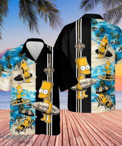 New Orleans Saints Bart Simpson Hawaiian Shirt Funny For Men Women Fans
