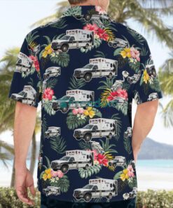 New York, Albany County EMS Hawaiian Shirt Product Photo 2