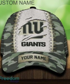 New York Giants 3D Hat And Cap Beach Design Camo Green For Fans Gift Custom Name