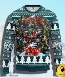 NFL Philadelphia Eagles Ugly Christmas Sweater Tree Christmas Unisex Sweater Gift