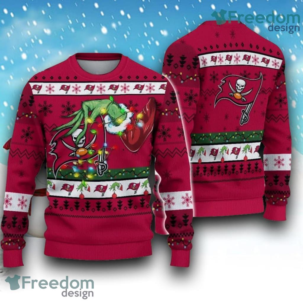 NFL Tampa Bay Buccaneers Grinch Christmas Ugly Sweater Gift Christmas image NFL Tampa Bay Buccaneers Grinch Christmas Ugly Sweater Gift Christmas Product Photo 1