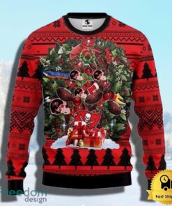 NFL Tampa Bay Buccaneers Ugly Christmas Sweater Tree Christmas Unisex Sweater Gift