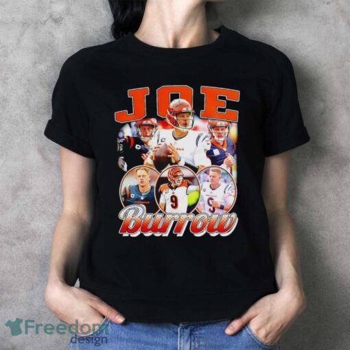 NFL Vit Cincinnati Bengals Joe Burrow Autographed shirt - Ladies T-Shirt