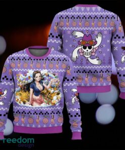 Nico Robin One Piece Knitted Sweater Gift For Christmas