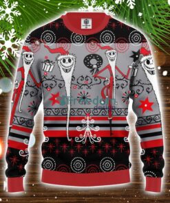 Nightmare Before Christmas Winter Ugly Sweater Amazing Gift Family Christmas Gift