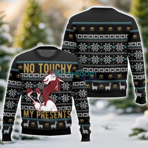 No Touchy My Presents The Emperor’s New Groove Ugly Christmas Sweater For Men And Women Christmas Holiday Gift - No Touchy My Presents The Emperor’s New Groove Ugly Sweater-3