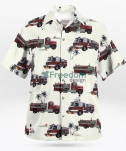 North Carolina, Cypress Pointe Fire & Rescue Hawaiian Shirt Product Photo 3