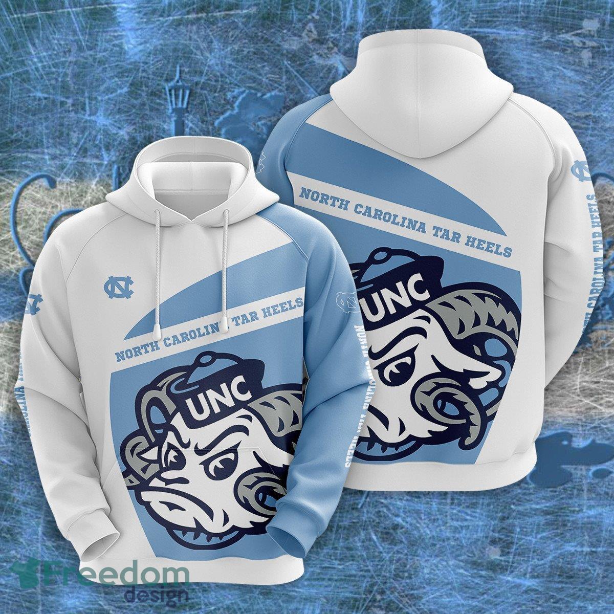 North Carolina Tar Heels 3D Hoodie For Fans New Trending All OVer Print - North Carolina Tar Heels 3D Hoodie For Fans New Trending All OVer Print