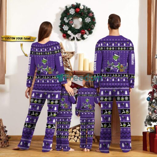 Northwestern Wildcats Pajamas Sport Team Pajama Set Christmas Gift For Family Custom Name Unique Gift Product Photo 2