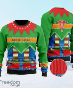Nurse Squad Ugly Christmas Sweater Gift For Men And Women