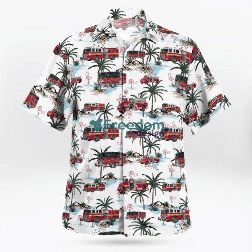 Ocoee, Orange County, Florida, Ocoee Fire Department Hawaiian Shirt Product Photo 3