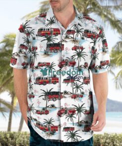 Ocoee, Orange County, Florida, Ocoee Fire Department Hawaiian Shirt Product Photo 4