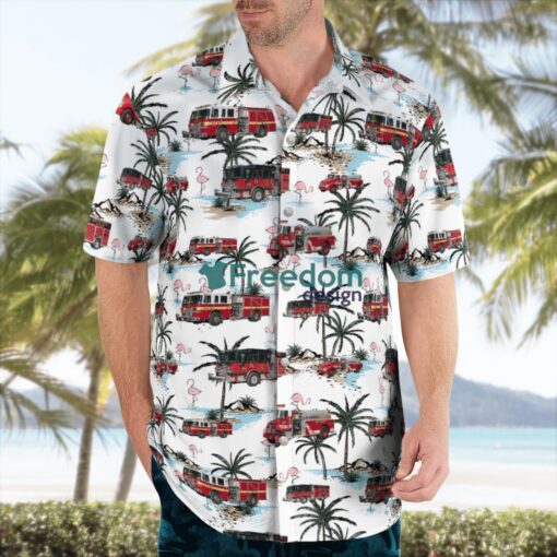 Ocoee, Orange County, Florida, Ocoee Fire Department Hawaiian Shirt Product Photo 4