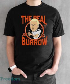 Official Bengals The Real Joe Burrow Signature Shirt - Black Unisex T-Shirt