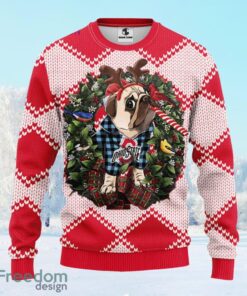 Ohio State Buckeyes Pub Dog Christmas Ugly Sweater Gift For Men And Women