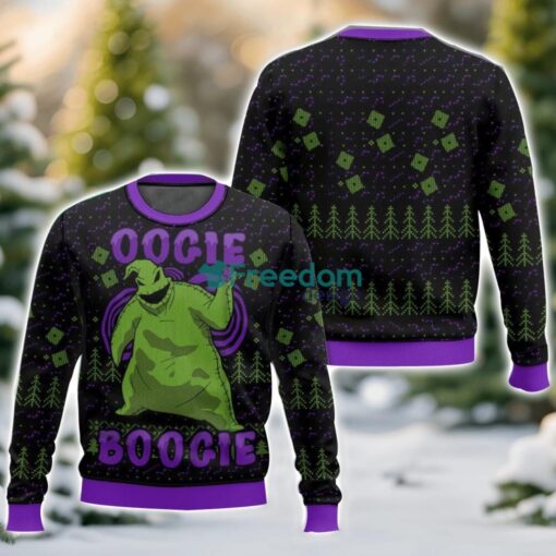 Oogie Boogie Ugly Christmas Sweater For Men And Women Christmas Holiday Gift - Oogie Boogie Ugly Sweater-3