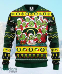 Oregon Ducks 12 Grinch Xmas Day Christmas Ugly Sweater Gift For Men And Women