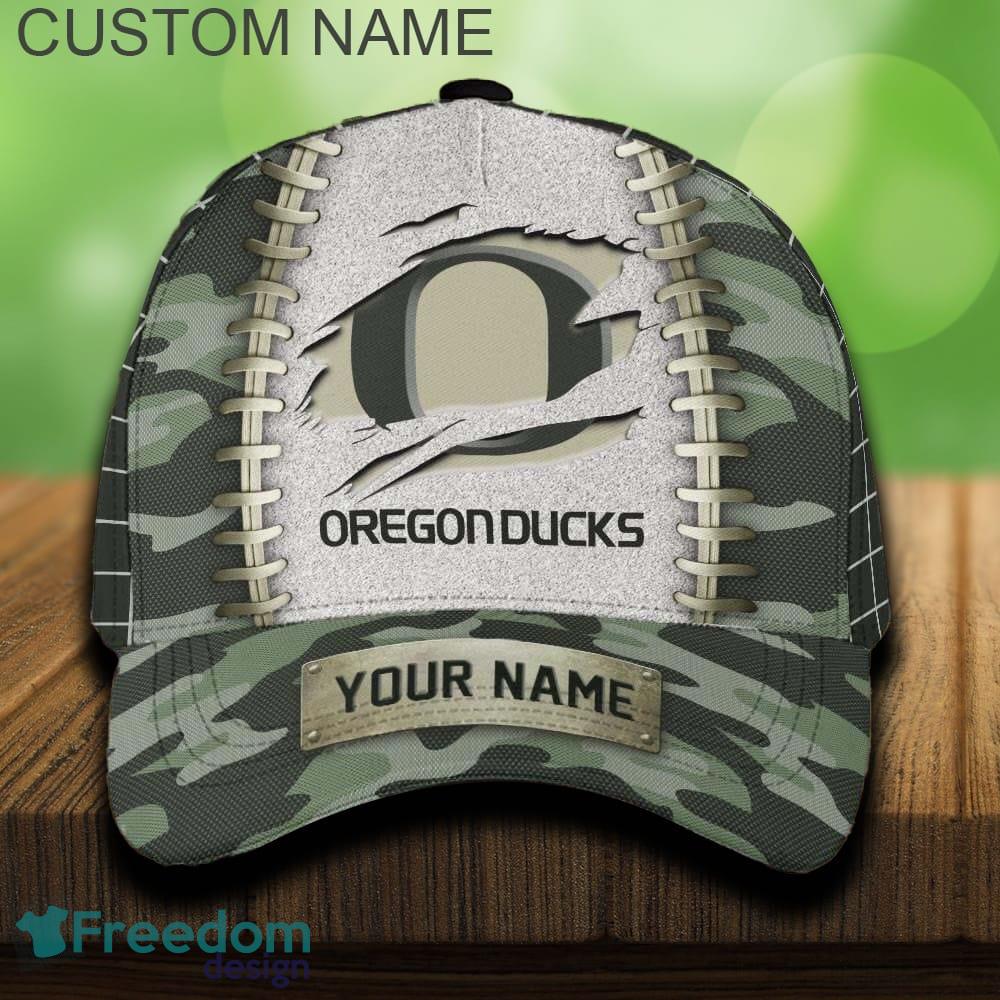 Oregon Ducks 3D Hat And Cap Beach Design Camo Green For Fans Gift Custom Name image Oregon Ducks 3D Hat And Cap Beach Design Camo Green For Fans Gift Custom Name - Oregon Ducks 3D Hat And Cap Camo_1